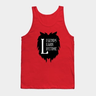 Legends Learn Lifetime Tank Top